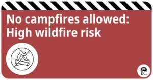 Campfire Bans Implemented Across B.C. Amid Heat Wave