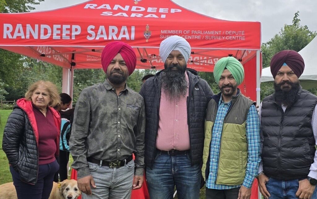 Barbeque Party by MP Randeep Singh Sarai from Surrey-Centre bc