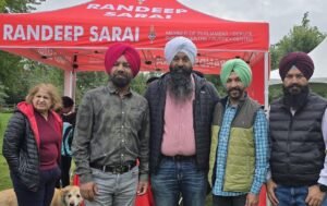 Barbeque Party by MP Randeep Singh Sarai from Surrey-Centre bc
