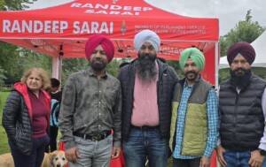 Barbeque Party by MP Randeep Singh Sarai from Surrey-Centre bc