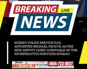 Surrey Police Service Appoints Michael Procyk as Deputy Chief Constable