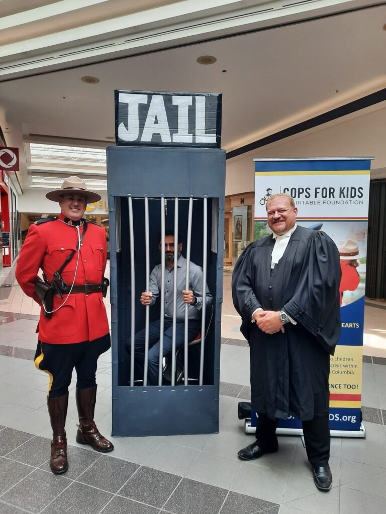 “ਚੰਗੇ ਕੰਮ ਲਈ ਹੱਥਕੜੀਆਂ ਪਾਓ – ਬੱਚਿਆਂ ਦੀ ਮਦਦ ਲਈ RCMP ਵਲੋਂ Jail & Bail ਇਵੈਂਟ”