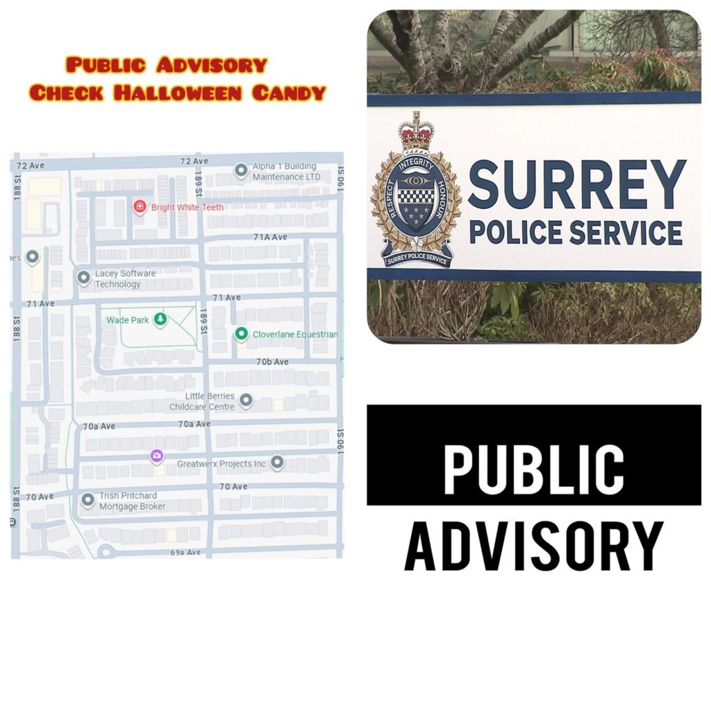 Public Advisory – Check Halloween Candy (Surrey, B.C.)