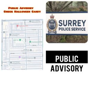 Public Advisory – Check Halloween Candy (Surrey, B.C.)